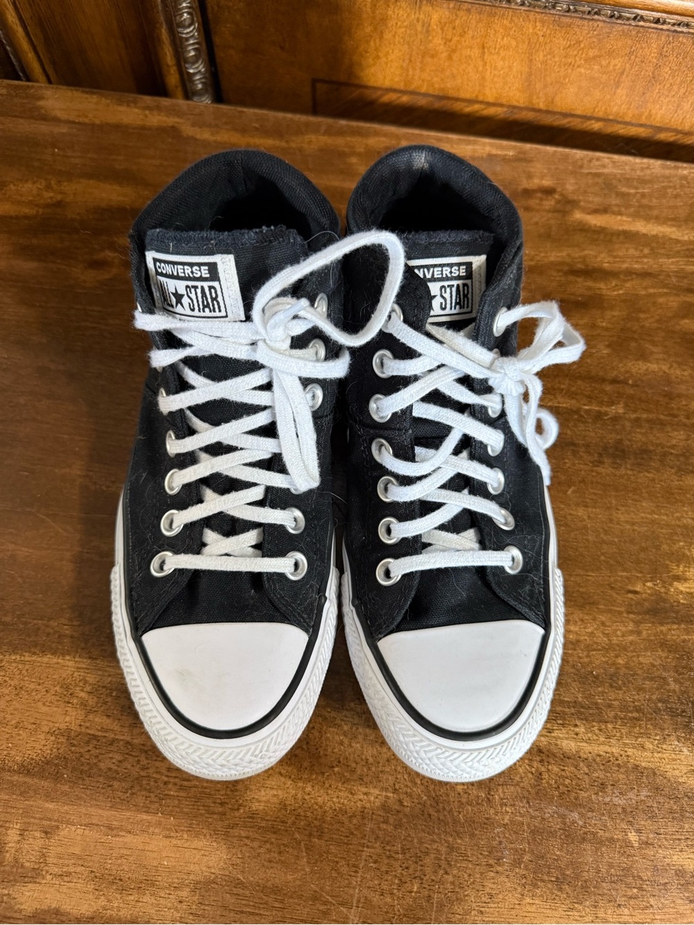Converse Chuck Taylor All Star High Top Sneakers Black Canvas Unisex